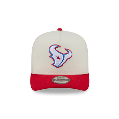 Houston Texans 2026 Rivalries Fan Pack Cream 9FIFTY A-Frame Snapback Hat - New Era - 238506132