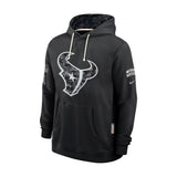 Houston Texans 2026 Salute to Service Sideline Black Dri-FIT Pullover Hoodie - New Era - 230590213201