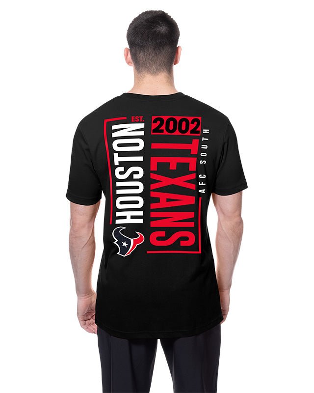 Houston Texans Black New Era 2 - Hit Boxy T-Shirt - New Era - 