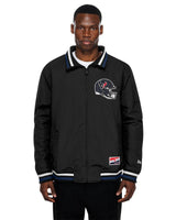 Houston Texans Black Throwback Full - Zip Jacket - New Era - 