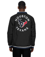 Houston Texans Black Throwback Full - Zip Jacket - New Era - 