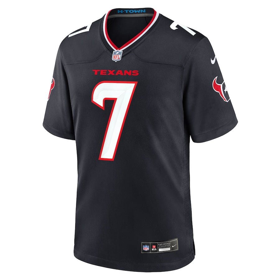 Houston Texans C.J. Stroud Navy Nike® Game Jersey - Nike - 