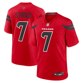 Houston Texans C.J. Stroud Nike Red Alternate Game Jersey - Nike - 