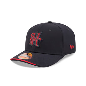 Houston Texans H Logo 2026 NFL Sideline Collection Navy 9SEVENTY Stretch-Snap Hat - New Era - 23850513204