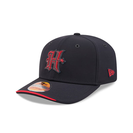 Houston Texans H Logo 2026 NFL Sideline Collection Navy 9SEVENTY Stretch-Snap Hat - New Era - 23850513204