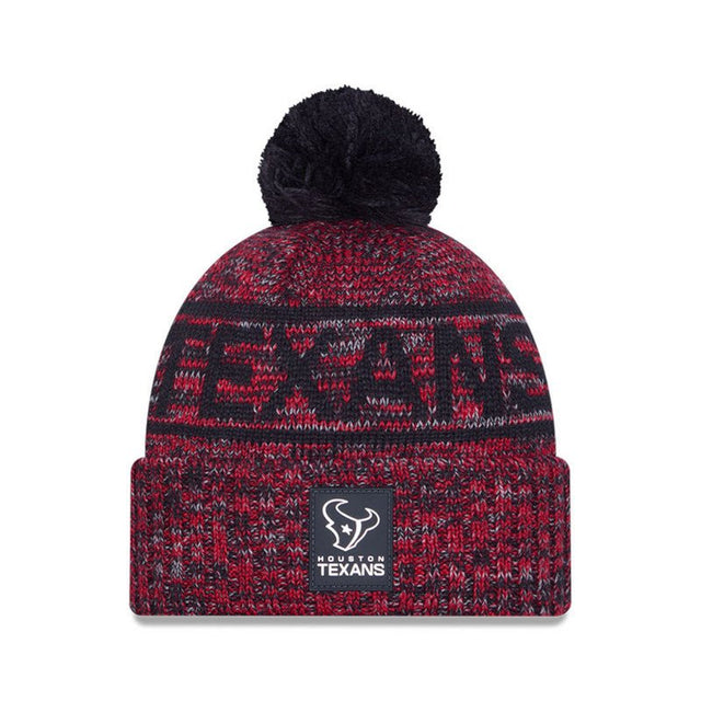 Houston Texans Knit Pom Beanie - New Era - 
