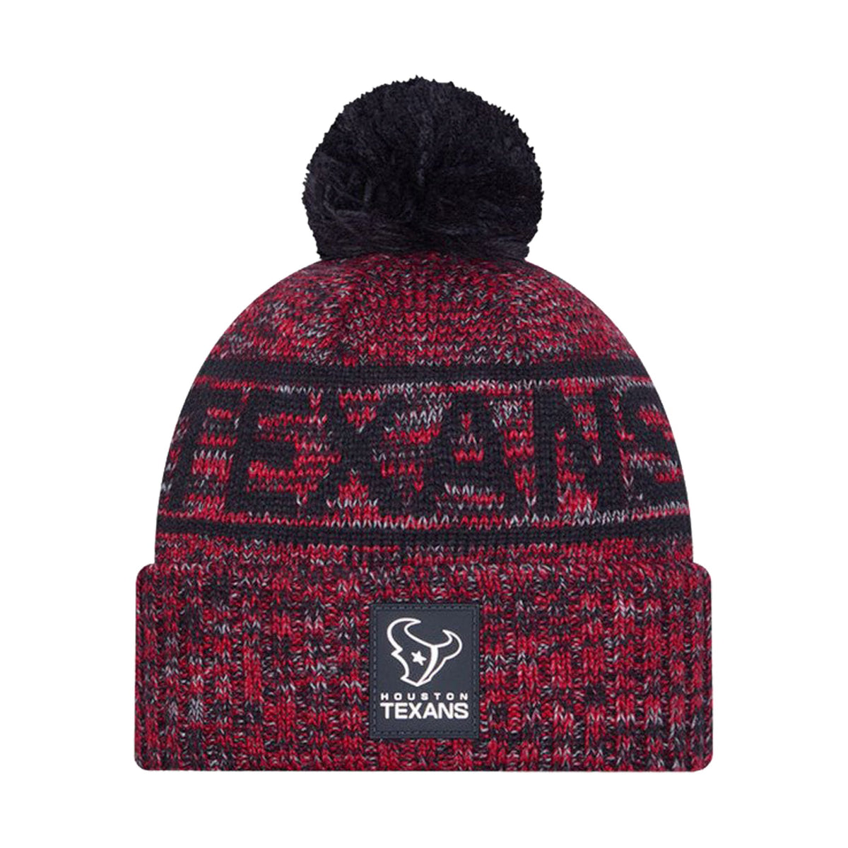 Houston Texans Knit Pom Beanie - New Era - 238302132