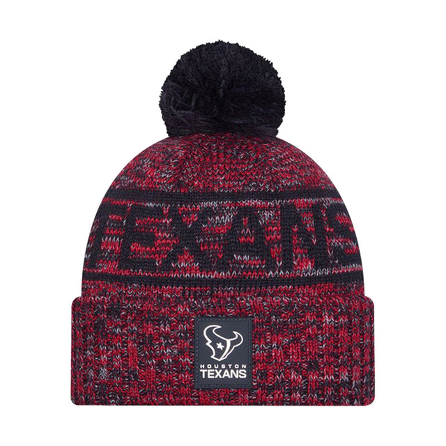Houston Texans Knit Pom Beanie - New Era - 238302132