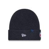 Houston Texans Navy Sideline Cuffed Knit Beanie - New Era - 