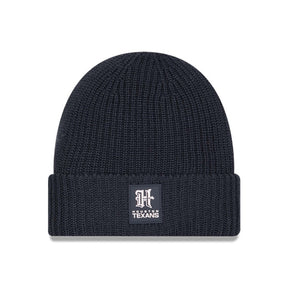 Houston Texans Navy Sideline Cuffed Knit Beanie - New Era - 