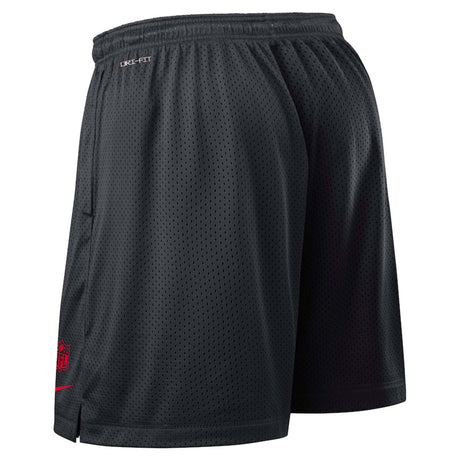 Houston Texans Nike Black Sideline Reversible Performance Shorts - Nike - 