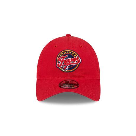 Indiana Fever Primary Logo Red 9TWENTY Adjustable Hat - New Era - 236401252