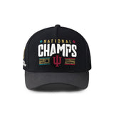 Indiana Hoosiers College Football Playoff 2025 National Champions Locker Room Rise Snapback Hat - Nike - 37080262601