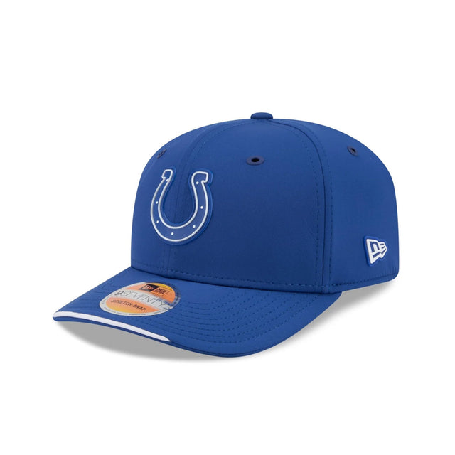 Indianapolis Colts 2026 NFL Sideline Collection Royal Blue 9SEVENTY Stretch-Snap Hat - New Era - 23850511101