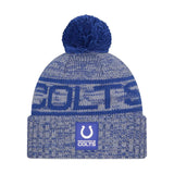 Indianapolis Colts Blue Pom Knit Beanie - New Era - 238302111