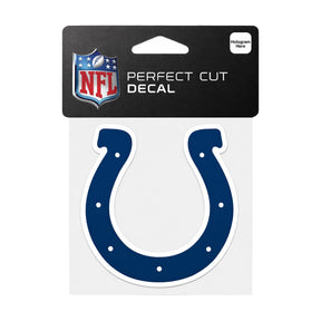 Indianapolis Colts Logo Blue 4x4 Perfect Cut Decal - Wincraft - 3233111