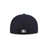 Inland Empire 66ers Green Authentic Collection Navy Green 59FIFTY Fitted Hat - New Era - 232605415423