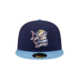 Inland Empire 66ers Theme Night Cherub Navy Blue 59FIFTY Fitted Hat - New Era - 2346402212