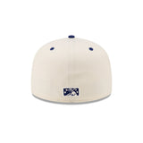 Inland Empire 66ers Theme Night Kings Cream and Blue 59FIFTY Fitted Hat - New Era - 2346402245
