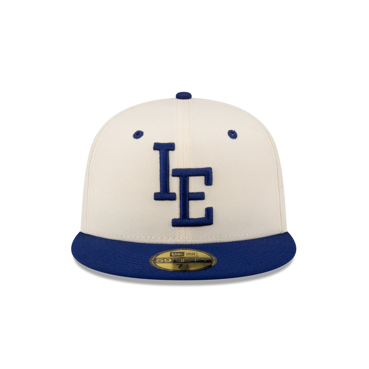 Inland Empire 66ers Theme Night Kings Cream and Blue 59FIFTY Fitted Hat - New Era - 2346402245