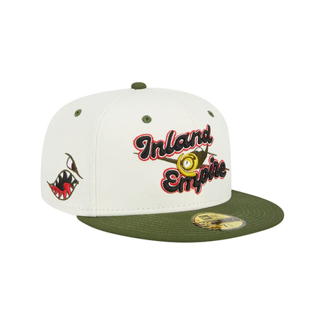 Inland Empire 66ers Theme Nights Olive 59FIFTY Fitted Hat - New Era - 2346402223