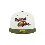 Inland Empire 66ers Theme Nights Olive 59FIFTY Fitted Hat - New Era - 2346402223