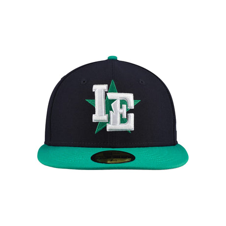 Inland Empire 66ers Two - Tone Alternate Navy & Green 59FIFTY Fitted Hat - New Era - 232606402234