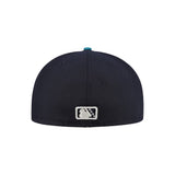 Inland Empire 66ers Two - Tone Alternate Navy & Green 59FIFTY Fitted Hat - New Era - 232606402234
