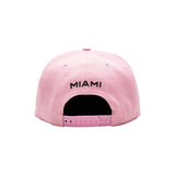 Inter Miami CF Logo Pink Snapback Hat - Fan Ink - 15620181301