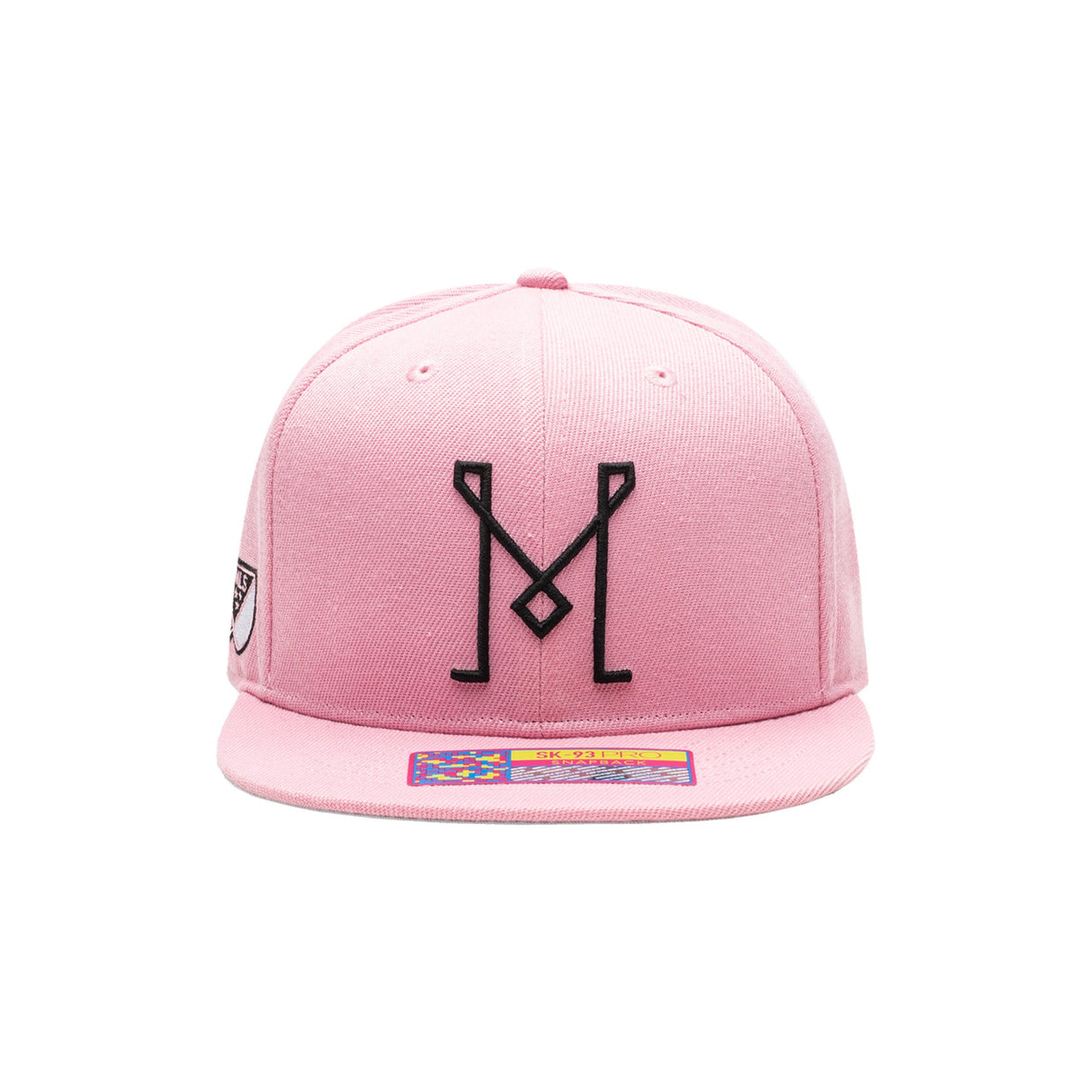 Inter Miami CF Logo Pink Snapback Hat - Fan Ink - 15620181301