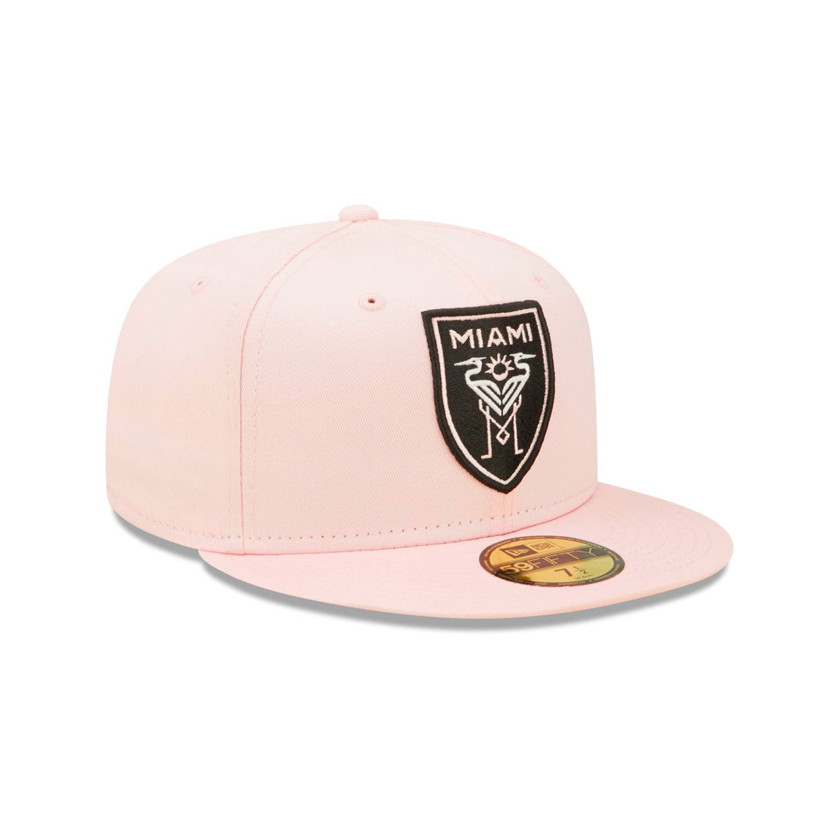 Inter Miami CF Primary Logo Light Pink 59FIFTY Fitted Hat - New Era - 23430281301
