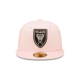 Inter Miami CF Primary Logo Light Pink 59FIFTY Fitted Hat - New Era - 23430281301