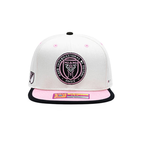 Inter Miami CF White & Pink SK-93 Pro Snapback Hat - Fan Ink - 158209813