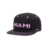 Inter Miami CF Wordmark Black Snapback Hat - Fan Ink - 158402813