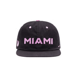 Inter Miami CF Wordmark Black Snapback Hat - Fan Ink - 158402813