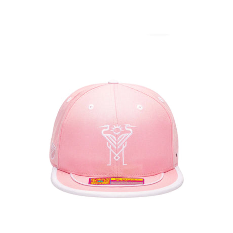 Inter Miami Pink & White Classic Logo Snapback - Fan Ink - 