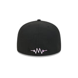 Inter Miami CF Heartbeat Black 59FIFTY Fitted Hat