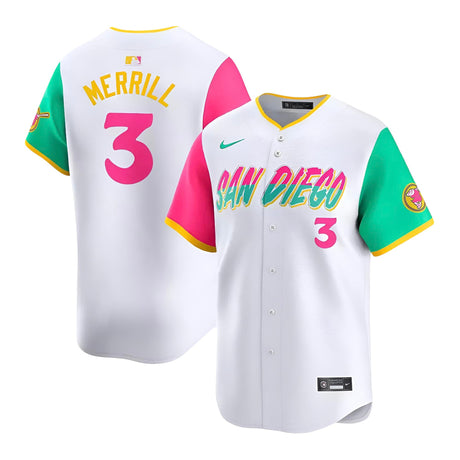 Jackson Merrill San Diego Padres Limited City Connect Jersey By Nike® - Nike - 