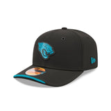 Jacksonville Jaguars 2026 NFL Sideline Collection Black 9SEVENTY Stretch-Snap Hat - New Era - 23850511707