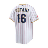 Japan 2026 World Baseball Classic Shohei Ohtani 16 White Home Jersey - Nike - 360402719109