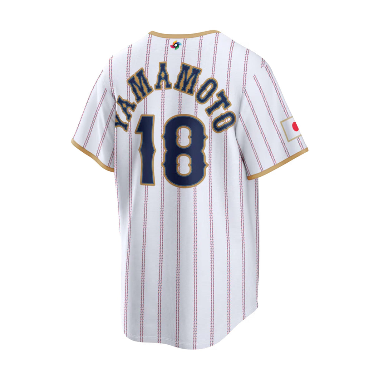 Japan 2026 World Baseball Classic Yoshinobu Yamamoto 18 White Home Jersey - Nike - 360402719209