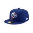 Kannapolis Cannon Ballers Blue 59FIFTY Fitted Hat - New Era - 232602429101
