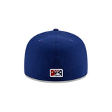 Kannapolis Cannon Ballers Blue 59FIFTY Fitted Hat - New Era - 232602429101