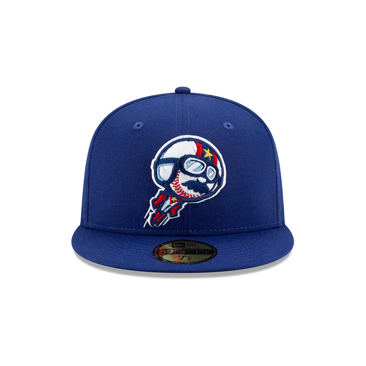 Kannapolis Cannon Ballers Blue 59FIFTY Fitted Hat - New Era - 232602429101