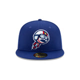 Kannapolis Cannon Ballers Blue 59FIFTY Fitted Hat - New Era - 232602429101