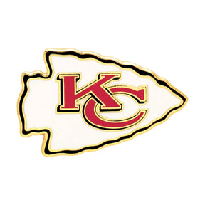 Kansas City Chiefs Arrowhead Logo Collector Enamel Pin - Wincraft - 3236011103