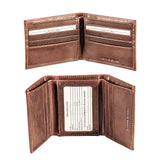 Kansas City Chiefs, Bi - Fold and Tri - Fold Wallet Gift Set, Brown - EG Collective - 801946326885