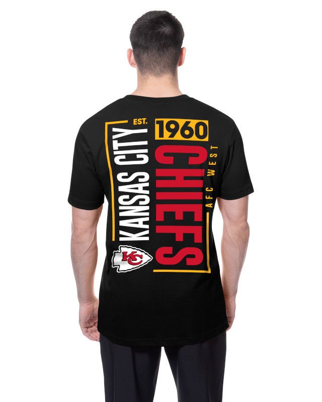 Kansas City Chiefs Black New Era 2 - Hit Boxy T-Shirt - New Era - 