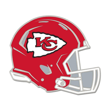 Kansas City Chiefs Helmet Collector Enamel Pin - Wincraft - 3236011107