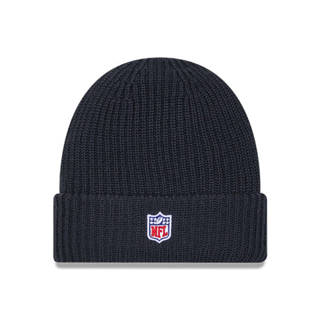Kansas City Chiefs Navy Sideline Cuffed Knit Beanie - New Era - 